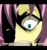 Size: 2800x3000 | Tagged: safe, artist:pastelflakes, fluttershy, .mov, shed.mov, g4, female, fluttershed, high res, higurashi no naku koro ni, pony.mov, rena ryuugu, scene parody, solo, when the cicadas cry