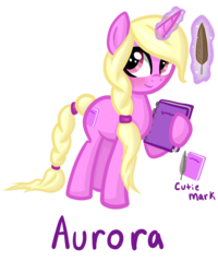 Size: 1440x1800 | Tagged: safe, artist:thecheeseburger, oc, oc only, oc:aurora, g4, solo