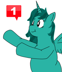 Size: 865x996 | Tagged: safe, artist:fatponysketches, oc, oc only, oc:peppermint chocolate, alicorn, pony, ask, chubby, fat, solo, tumblr