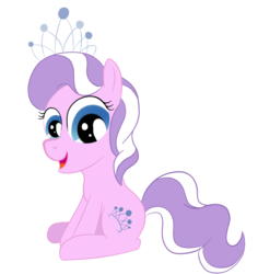 Size: 800x846 | Tagged: safe, artist:infernaldalek, diamond tiara, g4, female, simple background, sitting, solo, transparent background