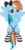 Size: 1500x3000 | Tagged: safe, artist:leopurofriki, rainbow dash, g4, bow, clothes, female, frilly underwear, panties, simple background, socks, solo, striped socks, striped underwear, thigh highs, transparent background, underwear