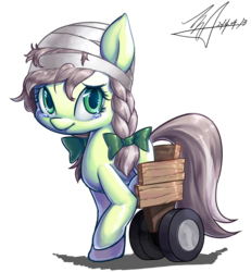 Size: 3232x3500 | Tagged: safe, artist:jggjqm522, jinx, pony, g4, leap of faith, background pony, crying, cute, female, high res, sad, sadorable, simple background, solo, transparent background, wheelchair