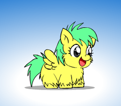 Size: 256x225 | Tagged: safe, artist:marcusmaximus, fluffy pony, solo