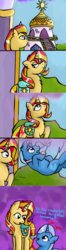 Size: 663x2508 | Tagged: safe, artist:katrina-mae, sunset shimmer, trixie, pony, unicorn, g4, comic, magic, mastery obsessors, tumblr