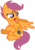 Size: 459x647 | Tagged: dead source, safe, artist:dreamcasterpegasus, scootaloo, pegasus, pony, g4, alternate universe, female, harmony-verse, mare, older, older scootaloo, simple background, solo, swapped cutie marks, transparent background