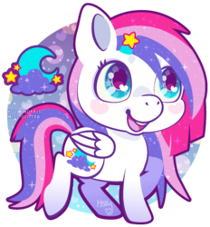 Size: 419x451 | Tagged: safe, artist:miss-glitter, oc, oc only, pegasus, pony, female, mare, solo