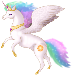 Size: 1000x1055 | Tagged: safe, artist:silveredraincloud, princess celestia, g4, female, solo