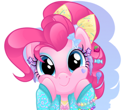 Size: 491x444 | Tagged: safe, artist:tenaflyviper, pinkie pie, g4, cropped, female, solo