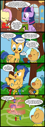 Size: 713x2000 | Tagged: safe, artist:madmax, flash sentry, fluttershy, twilight sparkle, alicorn, pegasus, pikmin, pony, comic:everypony hates flash, alternate hairstyle, aqua teen hunger force, bad end, blue pikmin, comic, crossover, dosh, everybody hates flash sentry, female, loadsamoney, louie, male, mare, meme, nintendo, pet shop of horrors, pikmin (series), red pikmin, reference, stallion, this will end in death, twilight sparkle (alicorn), white pikmin, yellow pikmin