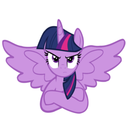 Size: 2300x2300 | Tagged: safe, artist:kuren247, twilight sparkle, alicorn, pony, g4, female, high res, mare, simple background, solo, transparent background, twilight sparkle (alicorn)