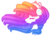 Size: 550x393 | Tagged: safe, artist:captivelegacy, oc, oc only, oc:vivid visions, pony, unicorn, bright, cute, female, headphones, mare, music, pretty, shiny, solo, sparkles