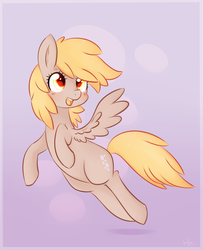 Size: 1124x1382 | Tagged: safe, artist:rarishes, derpy hooves, pegasus, pony, g4, cute, derpabetes, female, flying, mare, solo