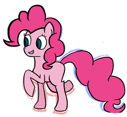 Size: 830x766 | Tagged: safe, artist:flutteriot, pinkie pie, g4, female, solo