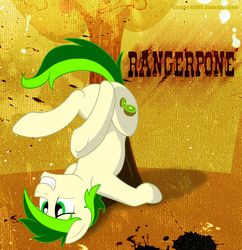 Size: 2316x2390 | Tagged: safe, artist:dripponi, oc, oc only, earth pony, pony, high res, male, rangerpone, solo