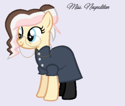 Size: 425x361 | Tagged: safe, artist:xxxayakasxvirusxxx, oc, oc only, earth pony, pony, clothes, glasses, solo