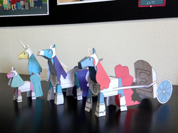 Size: 800x600 | Tagged: safe, barely pony related, bob's burgers, equestranauts, papercraft