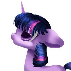 Size: 1000x1000 | Tagged: safe, artist:rue-willings, twilight sparkle, g4, female, portrait, solo