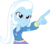 Size: 3485x3039 | Tagged: safe, artist:negasun, trixie, equestria girls, g4, my little pony equestria girls: rainbow rocks, angry, barrette, clothes, dress, female, frown, hairclip, hairpin, high res, hoodie, pointing, pointing trixie, simple background, solo, transparent background, upset, vector