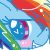 Size: 50x50 | Tagged: safe, artist:rainbowxshy, rainbow dash, g4, female, solo