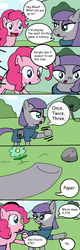 Size: 2354x7352 | Tagged: safe, artist:helsaabi, maud pie, pinkie pie, g4, comic, rock, rock paper scissors