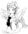 Size: 568x701 | Tagged: safe, artist:ende26, soarin', g4, goggles, looking at you, male, monochrome, necktie, sketch, solo, wonderbolts dress uniform