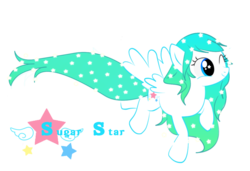 Size: 900x614 | Tagged: safe, artist:harmony-sama, oc, oc only, oc:sugar star, pegasus, pony, solo, stars, wingding eyes