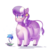 Size: 720x740 | Tagged: safe, artist:secretgoombaman12345, diamond tiara, cow, ask chubby diamond, g4, chubby diamond, cloven hooves, cowified, diamoo tiara, ear tag, fat, poison joke, simple background, solo, species swap, transformation, transparent background, udder