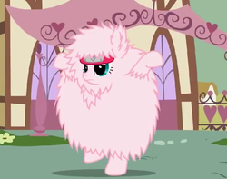 Size: 374x295 | Tagged: safe, artist:mixermike622, oc, oc only, oc:fluffle puff, g4, headband, solo