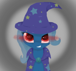 Size: 726x686 | Tagged: safe, artist:novabytes, trixie, pony, unicorn, g4, evil, female, mare, solo