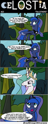 Size: 1300x3341 | Tagged: safe, artist:bredgroup, princess celestia, princess luna, comic:celostia, g4, comic, lost, translation