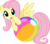 Size: 7000x6194 | Tagged: safe, artist:moongazeponies, fluttershy, g4, absurd resolution, beach ball, female, solo