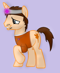 Size: 400x486 | Tagged: safe, artist:vetorhuskysamuria, pony, luke, ponified, solo, the walking dead, the walking dead game, the walking dead game season 2