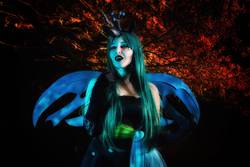 Size: 1920x1280 | Tagged: safe, queen chrysalis, human, g4, cosplay, irl, irl human, photo, solo