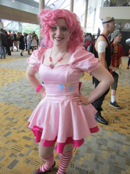 Size: 1944x2592 | Tagged: safe, artist:seibatooth, pinkie pie, human, g4, cosplay, irl, irl human, photo