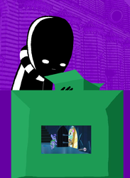 Size: 650x888 | Tagged: safe, spike, twilight sparkle, g4, accepted meme that never ends, exploitable meme, homestuck, jack noir, meme, memeception, the meme that never ends, the scary door, we have passed the point of no return, what's in the box jack?