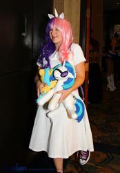 Size: 669x960 | Tagged: safe, dj pon-3, sweetie belle, vinyl scratch, human, g4, cosplay, irl, irl human, photo, solo