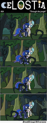 Size: 1300x3341 | Tagged: safe, artist:bredgroup, princess celestia, princess luna, comic:celostia, g4, comic, lost, translation