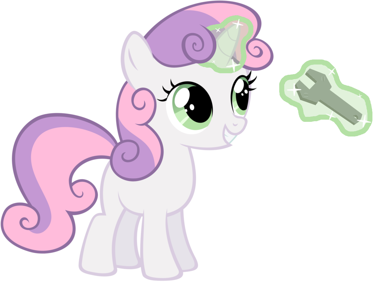 Sweetie Belle Thinking