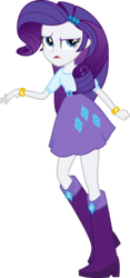 Size: 1340x2873 | Tagged: safe, artist:givralix, rarity, equestria girls, g4, boots, female, shoes, simple background, solo, svg, transparent background, vector