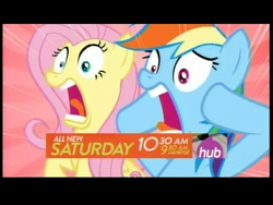 Size: 720x540 | Tagged: safe, screencap, fluttershy, rainbow dash, g4, season 4, promo