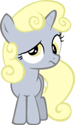 Size: 1600x2650 | Tagged: safe, artist:cwossie, derpy hooves, sweetie belle, pegasus, pony, g4, female, mare, palette swap, simple background, solo, transparent background, vector