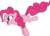 Size: 1200x870 | Tagged: safe, artist:cwossie, pinkie pie, g4, female, simple background, solo, transparent background, vector