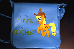 Size: 3456x2304 | Tagged: safe, artist:cwossie, applejack, g4, bag, customized toy, high res