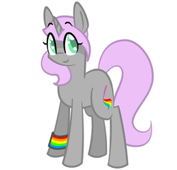 Size: 600x575 | Tagged: dead source, safe, artist:nyanpegasus, oc, oc only, pony, unicorn, colored pupils, mod, simple background, solo, tumblr, white background, wristband