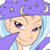 Size: 500x500 | Tagged: safe, artist:reiduran, artist:venezolanbrony, edit, trixie, human, g4, cape, clothes, female, hat, humanized, reaction image, smiling, solo, trixie's cape, trixie's hat