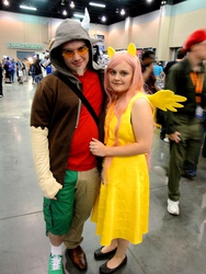 Size: 768x1024 | Tagged: safe, discord, fluttershy, human, g4, cosplay, irl, irl human, photo