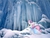 Size: 1600x1200 | Tagged: safe, artist:kysss90, artist:tokkazutara1164, sweetie belle, g4, cliff, clothes, cosplay, disney, dress, earring, elsa, frozen (movie), icicle, irl, photo, ponies in real life, snow, solo, vector