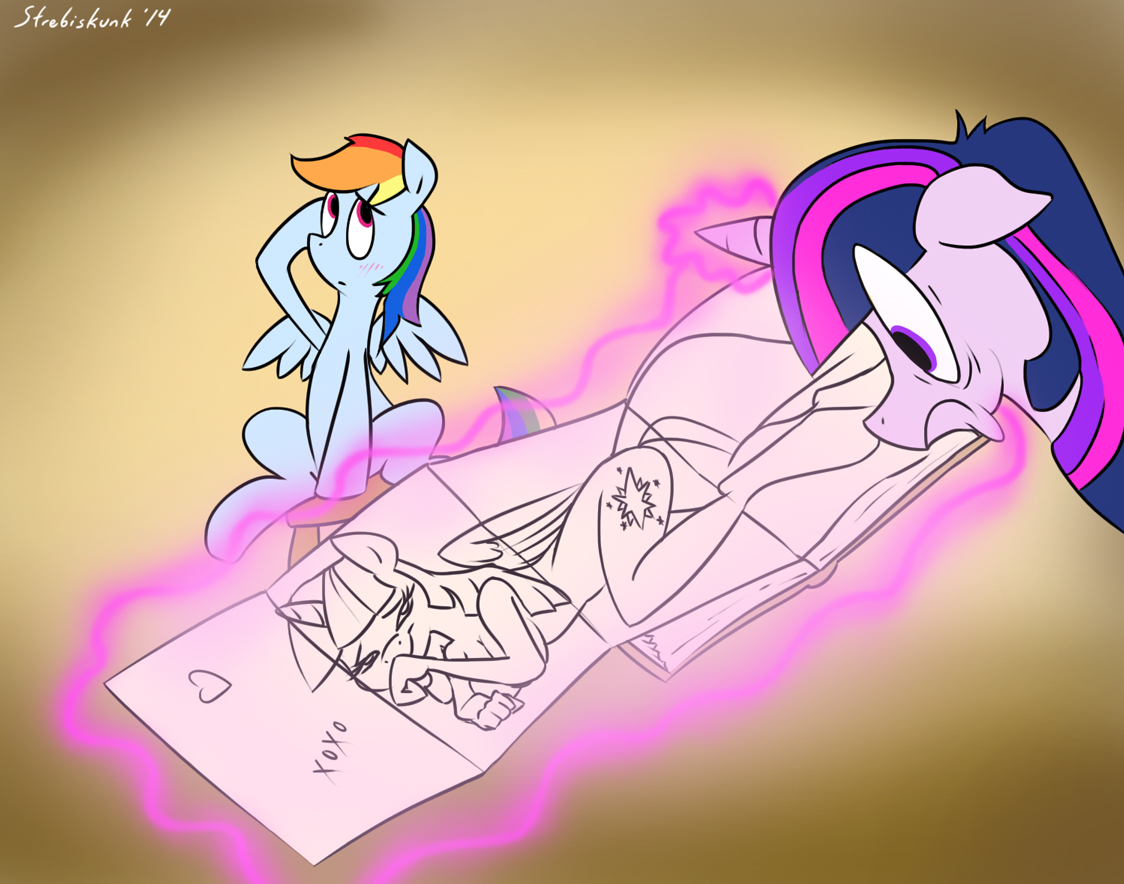 Suggestive Artist Strebiskunk Rainbow Dash Twilight