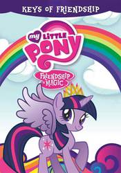 Size: 500x713 | Tagged: safe, twilight sparkle, alicorn, pony, g4, cover, dvd, female, mare, rainbow, twilight sparkle (alicorn)