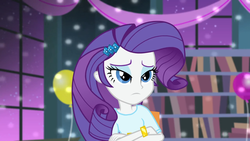 Size: 1440x810 | Tagged: safe, screencap, rarity, equestria girls, g4, my little pony equestria girls: rainbow rocks, female, solo